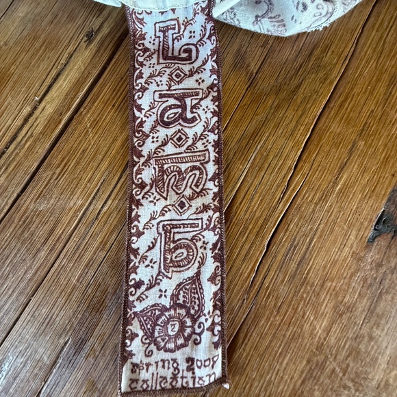 L.A.M.B Spring 2008 Collection Mendhi Tattoo Print Dress - Picture 4 of 12